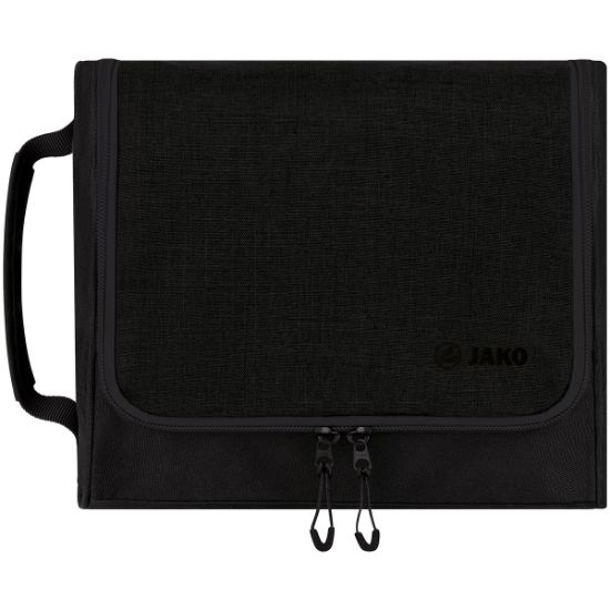 Afbeeldingen van Toilettas Challenge zwart gemeleerd