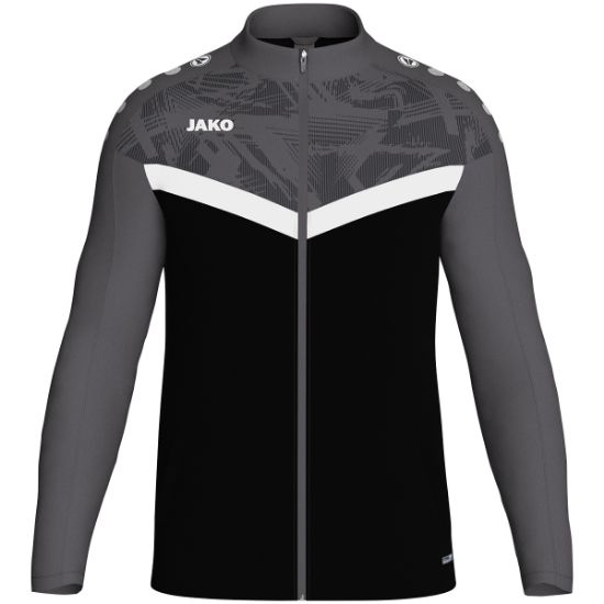 Afbeeldingen van Polyestervest Iconic zwart/antraciet