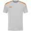 Afbeeldingen van Shirt Power KM zachtgrijs/fluo oranje