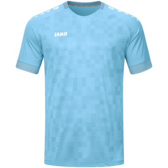 Afbeeldingen van Shirt Pixel KM zachtblauw