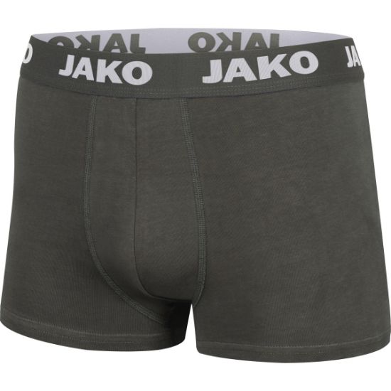 Afbeeldingen van Boxershort Basic - 2-pack antraciet
