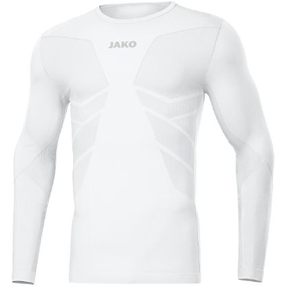 Afbeeldingen van Longsleeve Comfort Gerecycled wit